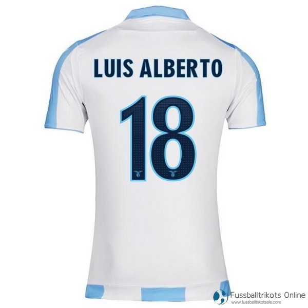 Lazio Trikot Auswarts Luis Alberto 2017-18 Fussballtrikots Günstig
